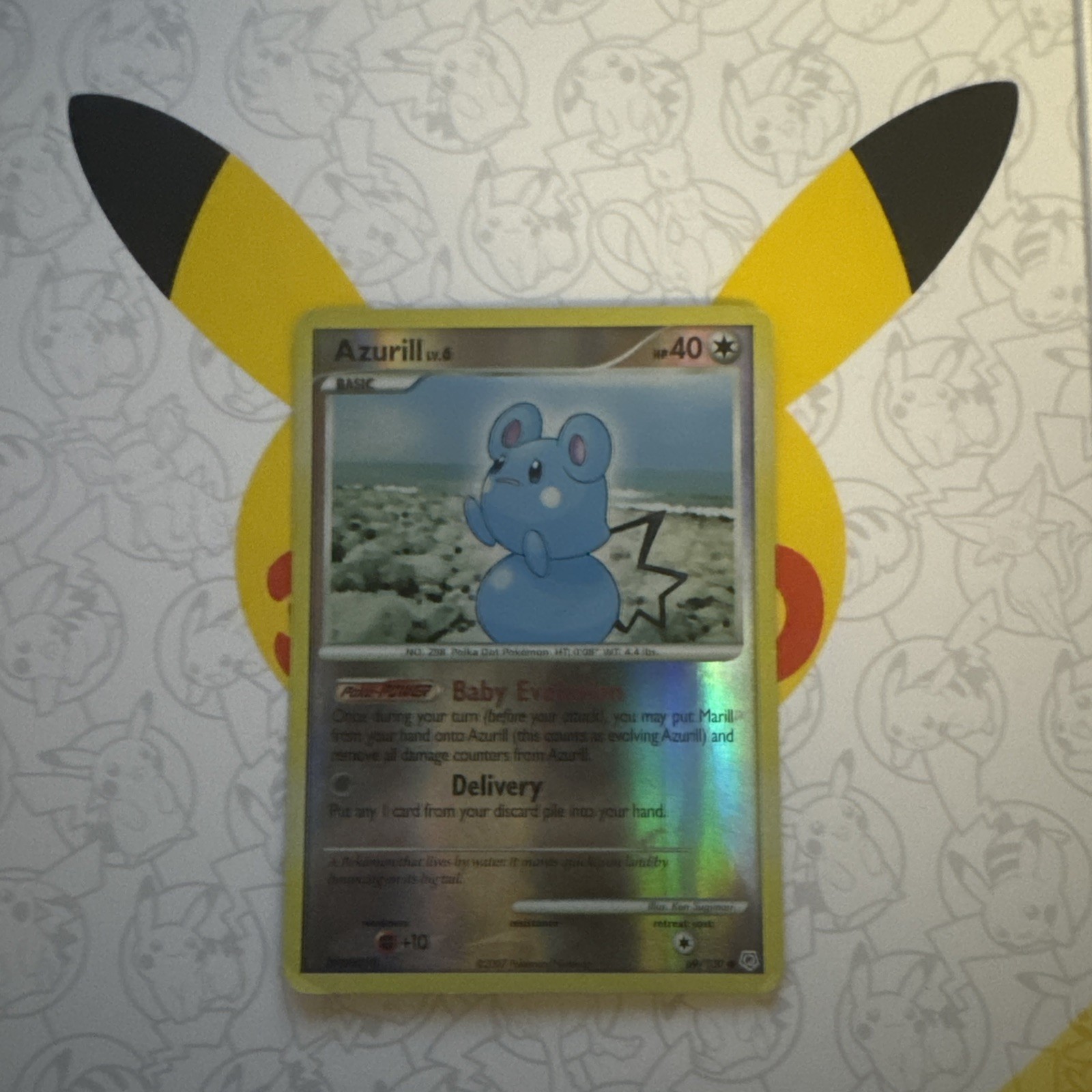 Pokémon TCG Azurill Diamond and Pearl 69/130 Reverse Holo