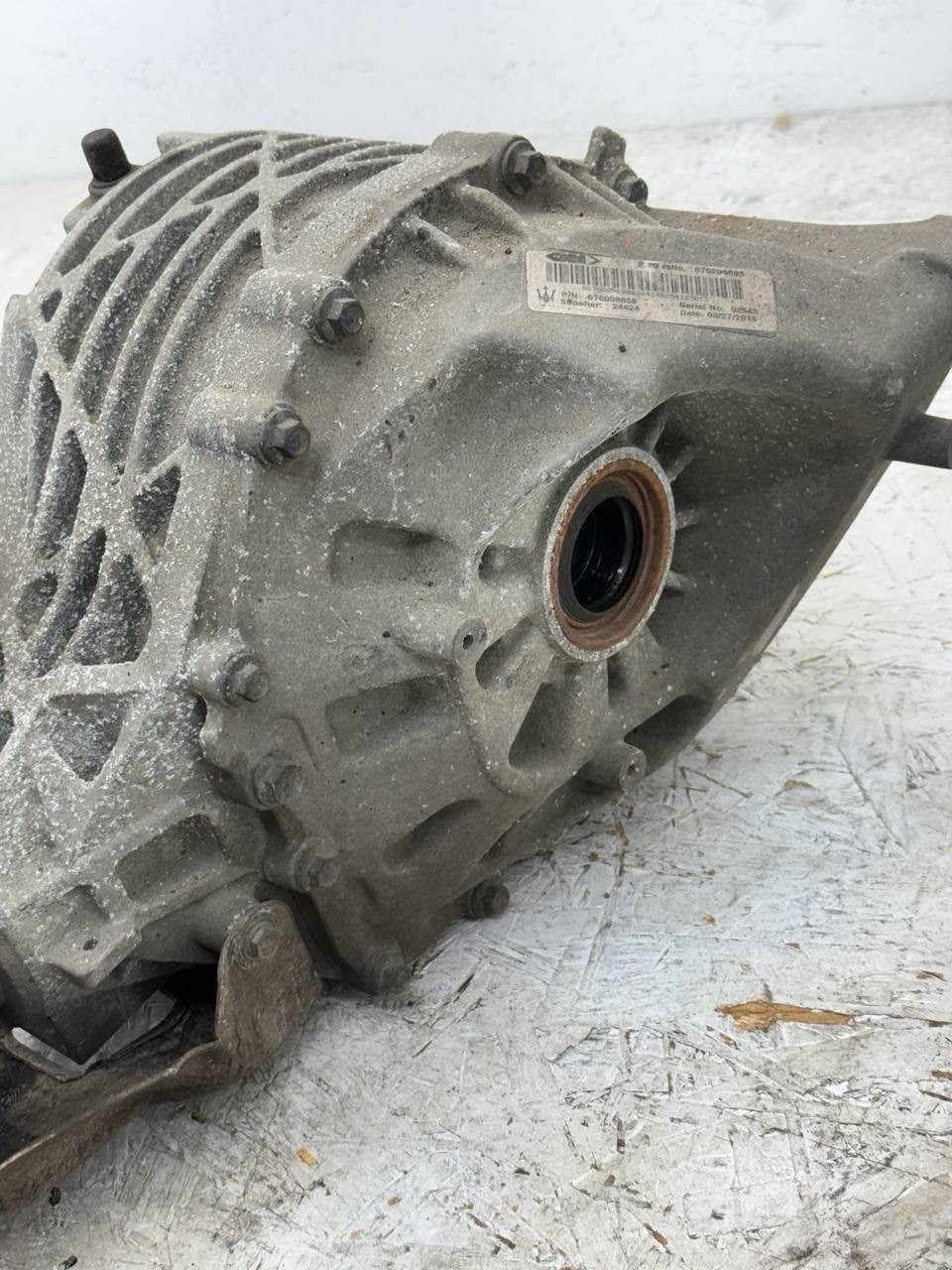 2014-2019 MASERATI GHIBLI S Q4 AWD REAR DIFFERENTIAL AXLE CARRIER 80k Miles