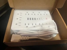 17-in-1 Surge Protector Power Strip with 11AC Outlets, 4USB & 2 Type-C Ports 