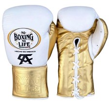 Winning Boxing Gloves No Boxing No Life Boxing Gloves LaceUp Cowhide Leather