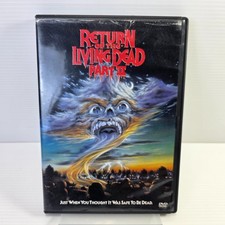 B2G1 FREE! Return of the Living Dead Part II DVD 1987 Horror Comedy Used Rare