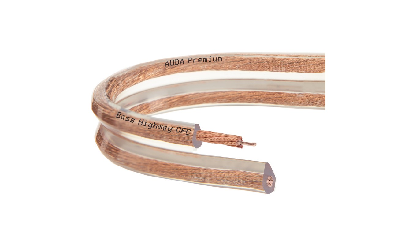 TLgYp 2x1.5 CU OFC 08.0069.0050 Speaker Cable with Bass Core