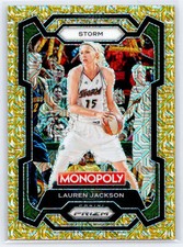 2024 Panini Prizm Monopoly WNBA #12 Lauren Jackson Gold Shimmer #/500