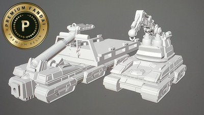 Mech Wrecker Recovery Vehicle Magnet Ready Vehicles Battletech MWO