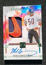 2025 Impeccable Extravagance Patch Auto Mike Singletary /5 Nike Swoosh