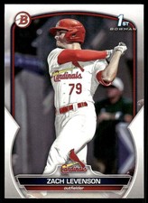 2023 Bowman Draft #BD-149 Zach Levenson St. Louis Cardinals