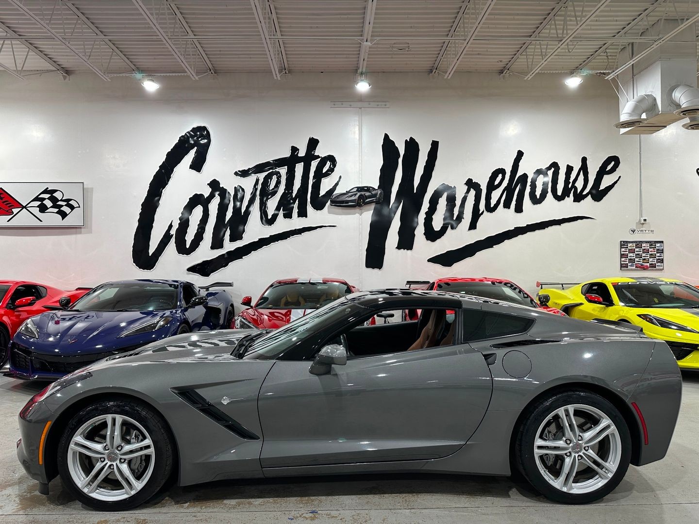 2016 [G1B] Shark Gray Metallic Chevrolet Corvette   | C7 Corvette Photo 2