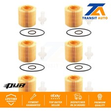 Engine Cartridge Oil Filter (6 Pack) For Toyota RAV4 Camry Lexus Highlander tC