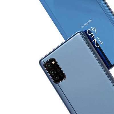 Clear View Tasche Hülle Etui FÜR SAMSUNG GALAXY A03 4G - BLAU