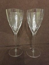 Luigi Bormioli Ariosto Set of 2 Blown Crystal Red Wine Glasses 8 3/8
