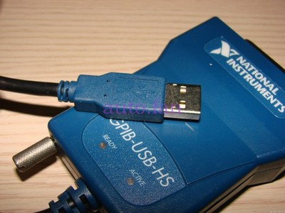 NI National Instruments GPIB-USB-HS USB 2.0 GPIB IEEE 488 I/F Interface Adapter