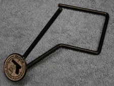 Glock Pistol Dealer Display Stand w/ Logo Firearm Perfection Plastic Coated Wire