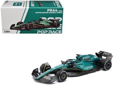 Aston Martin AMR23 #18 Lance Stroll (2023) 1/64 Diecast Model Car - Pop Race