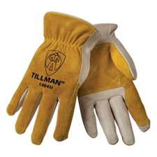 Tillman 1464 Top Grain Cowhide/Split Drivers Gloves Medium