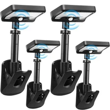 92 LED Clip On Solar Motion Sensor Lights Outdoor Waterproof, Solar Fence Lights