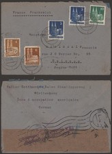 Germany 1948 - Cover Aalen to France EPA168