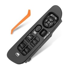 56049805AB Master Power Window Switch Driver Side  Fits 2002-2010 Dodge Black