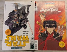 Avatar The Last Airbender Star Wars Free Comic Book Day Flip Book Dark Horse