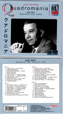 4 CD Set  Kid Ory   Mahagony Hall Stomp - neu, sealed