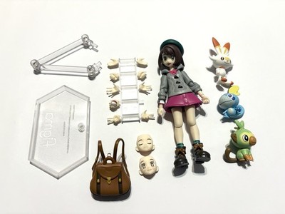 Figma Yuuri Gloria Pokemon Sword And Shield US Seller Loose Great Condition