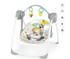 Bright starts Playful Paradise Portable Baby Swing 10 Playful Melodies Unisex