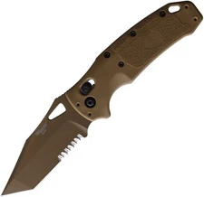 Sig Hogue K320 M17 Tanto PVD Coyote Tan Folding Pocket Folder Knife- 36363