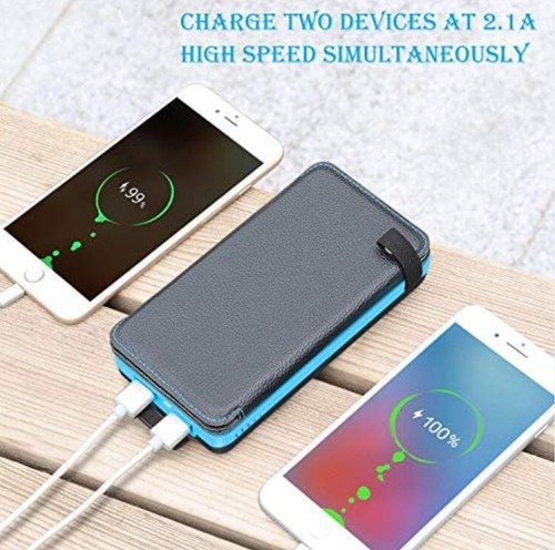 Solar Charger Power Bank ADDTOP USB Portable - Picture 9 of 18