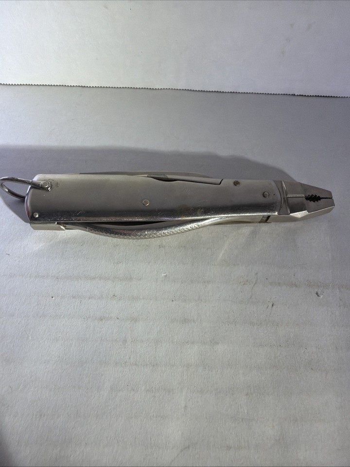 Vintage Hoffritz Germany Multi-Tool Folding Blade Pocket Knife and Pliers