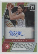 2017 Panini Donruss Optic Signature Series Holo Prizm Mike Muscala #41 Auto 0q0