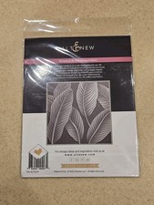 RARE ALTENEW BOTANICAL 3D EMBOSSING FOLDER BANANA 6X6 LEAVES DIE CUT MACHINE