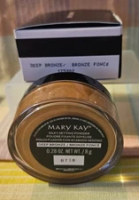 Mary Kay Silky Setting Powder Foundation Deep Bronze