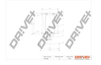 Dr!ve+ DP1110.13.0036 Kraftstofffilter FüR CitroËN,Mitsubishi,Nissan,Opel,Renaul
