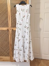 Reformation Cecilia Linen Dress Size US2 UK6