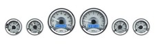 Dakota Digital Universal 6 Round Analog Gauge Instrument System Kit Vhx-1060-s-b Dakota Digital Universal 6 Round Analog Gauge Instrument System Kit Vhx-1060-s-b
