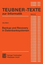 Strl - Backup und Recovery in Datenbanksystemen   Verfahren Klassifi - X555z