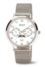 Boccia Titanium Royce 3612-04 Unisex-Uhr Mondphase Saphirglas Ø38mm