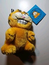 Vintage Garfield Big Eyes Dakin Plush With Tags 1981 