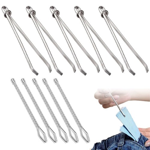10 Pcs DIY Rope Threader Clip Drawstring Threader Tool - Easy Rope ...