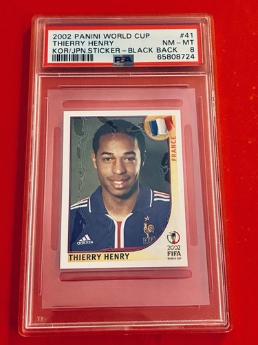 Thierry Henry #469 2006 Panini World Cup Germany Sticker card