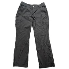 Duluth Trading Co Womens Dry on the Fly Cargo Pants Black Size 14x31