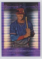 2021 Goodwin Champions Platinum Purple Pulsar /23 Carlos Colmenarez #11 7ov