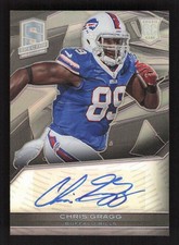 Chris Gragg 2013 Panini Spectra #117 Rookie Buffalo Bills Auto /99