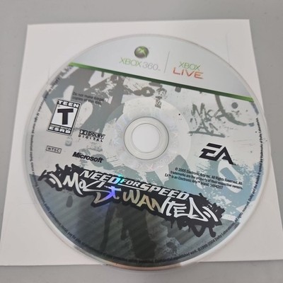 Need for Speed: Most Wanted (Microsoft Xbox 360, 2005) Disc Only
