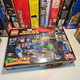 LEGO Marvel: Avengers: Hulk Lab Smash 76018 Retired  Sealed Free Shipping
