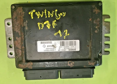 Calculateur Moteur / RENAULT TWINGO 1 ph2 / 1.2 D7F / 8200102371 / S110130112C - Photo 1/4