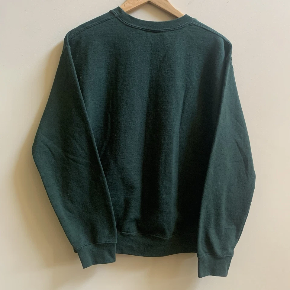 Sudadera Lost Bros Greetings From Neverland-S Verde Oscuro Manga Larga Unisex’s Foto 3 de 4