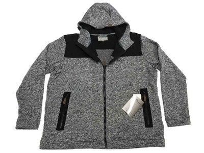 Kapuzen Fleece-Jacke in Übergröße von Blue Wave BW 1103