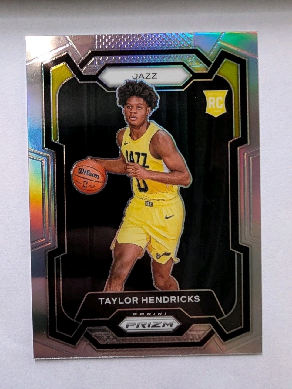 2023-24 Panini Prizm - Taylor Hendricks #161 Silver Prizm Parallel (RC)