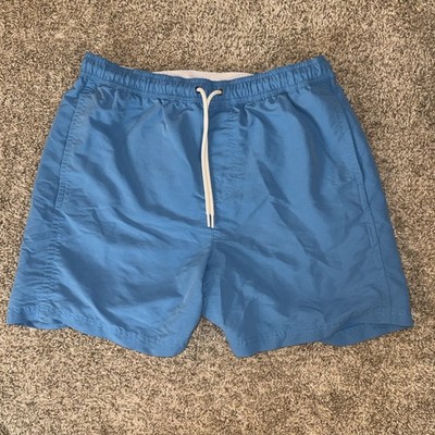 Coach Men  Signature Swim Logo Trunks Blue/Teal XL  Magic Print Logo
