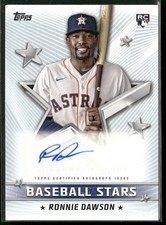 2022 Topps #BSA-RD Ronnie Dawson Baseball Stars Autographs